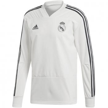 adidas REAL MADRID SUDADERA TECNICA ENTRENO BL 18/19 Color Blanco talla: XL