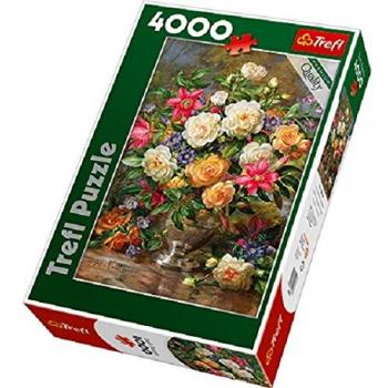 Rompecabezas Trefl Flores para la Reina Isabel - 4000 piezas