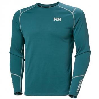 Camiseta térmica Helly Hansen Lifa Active Crew manga larga verde oscuro XL