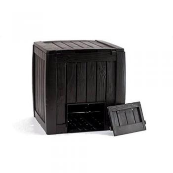 Escher esc14775500 Compostador Bio, Part, 450 L, Negro