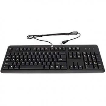 Teclado USB HP Noruego Negro 672647-093 Nueva Venta