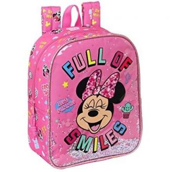 Mochila 27cm guarderia Adaptable a Carro de Minnie Mouse 'Lucky'