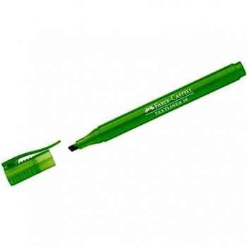 Faber-Castell Textliner 38 – Lote de 3 subrayadores, verde