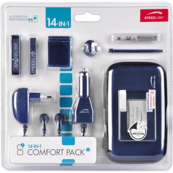 NDSi - Comfort Pack for NDSi,14in1, metallic blue [Importación alemana]