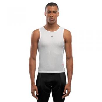 Camiseta Interior de Ciclismo para Hombre Velocity Blanca Siroko