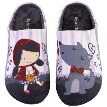 Zapatillas de casa de mujer GARZON 15344.246 gris