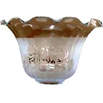 LB Tulipa de Cristal Granada Mate 10x17cm Boca de 5 cm LTDE 97-X
