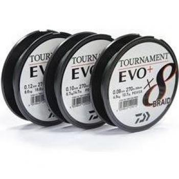 Trenzado Daiwa Tournament EVO+ 0.12mm 135m Verde Oscuro