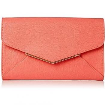 Furla Cherie S Envelope Pochette Monedero, Color Corallo