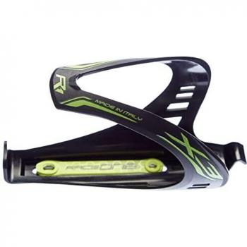 Portabidón RACEONE X3-Race, Negro/Amarillo Fluor