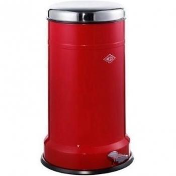 Wesco 137 511-02 Classic Boy - Cubo de la basura con pedal, color rojo