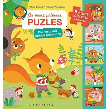 Els meus primers puzles. Pol l'esquirol aplega provisions - Potard, Céline/neradova, Maria