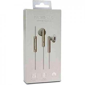 TPC - Auriculares Estereo con Micrófono Original Huawei AM115 Tipo Ear-Buds - Jack 3.5mm - Metal Version, Blister
