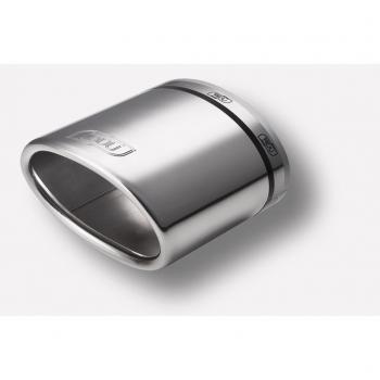 CARTUNER - Moldura de escape de tubo de escape, acero inoxidable