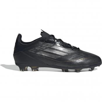 Botas de fútbol para niños adidas F50 Pro FG, características: diseño ligero, suela FG para césped firme, parte superior sintética para un toque preciso, cierre con cordones, plantilla acolchada para mayor comodidad