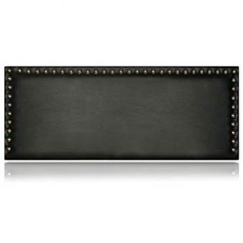 Cabecero Dafne Tapizado en Polipiel Negro 145x55cm de SonnoMattress