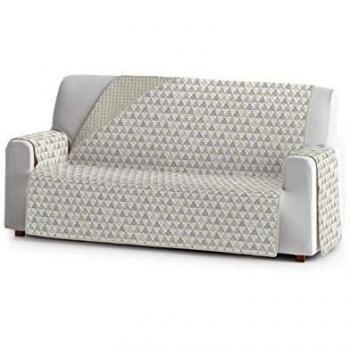 Eysa Nordic Funda, Poliéster, Beige, 2 plazas 115cm. Válido para sofá Desde 120 a 170cm