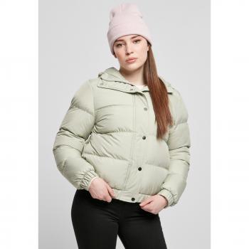 Urban Classics Women's Mint Hooded Puffer Jacket - XS to XL