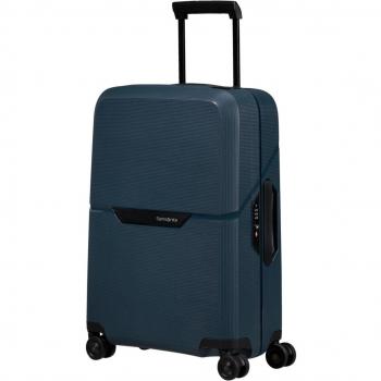 Maleta Samsonite Magnum Eco Spinner 38L azul oscuro, tipo de producto: maleta, características: capacidad de 38 litros, diseño spinner con ruedas giratorias, material eco-friendly, color azul oscuro