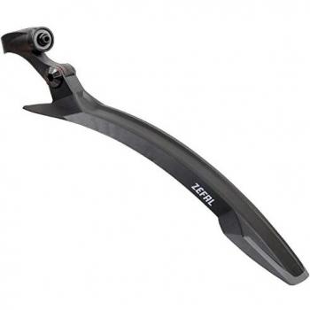 Zefal Deflector RM60 Guardabarros trasero MTB, Negro, Única