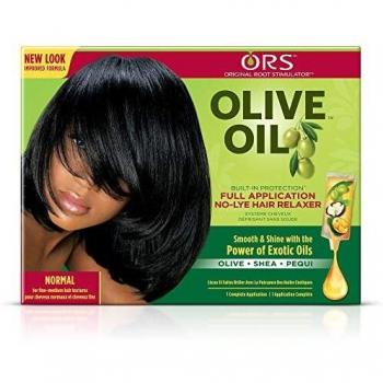 Relaxer / Crema alisadora Organic Root Stimulator Olive Oil Relaxer Kit Normal