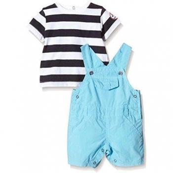 3 Pommes 3H37041-Conjunto ropa interior Bebé-Niñas    Azul