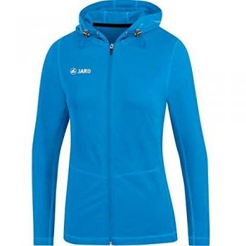 Jako Women's Hooded Jacket Run 2.0 - Blue