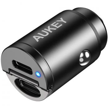 AUKEY CC-A4 cargador de dispositivo móvil Smartphone, Reloj inteligente, Tableta Negro Encendedor