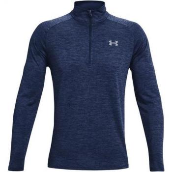 Under Armour UA Tech 1/2 Zip Long Sleeve Shirt - Men's, Academy/Steel, 3X-Large