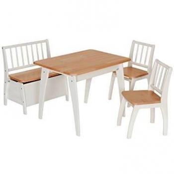 Geuther, banco plegable para niños multicolor natural-blanco