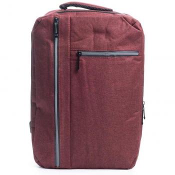 Mochila multi compartimento porta Laptop 17 adaptable a Trolley con toma USB externa oculta, dimensiones 30x14x42 cm