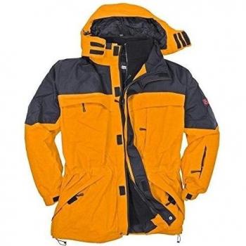 3 en 1 chaqueta Davos en übergröße Amarillo, color amarillo, tamaño XXXXXXXXXXL