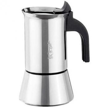 Cafetera Bialetti Venus Inducción 4 Tazas Acero Inoxidable 0,23 L