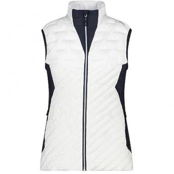CMP Women's Hybrid Vest - White - Size 46/2XL