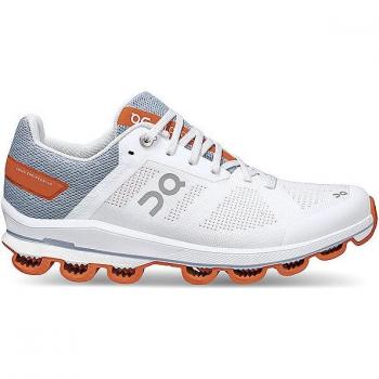 ON Women's Running Shoes Cloudsurfer 6 White Flame Size 37