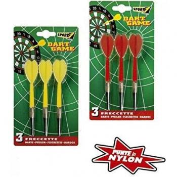 3 DARDOS CON CABEZA NYLON