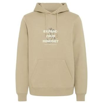 Sudadera con capucha Blend Flavian Beige para hombre, tamaño L, 50% algodón y 50% poliéster