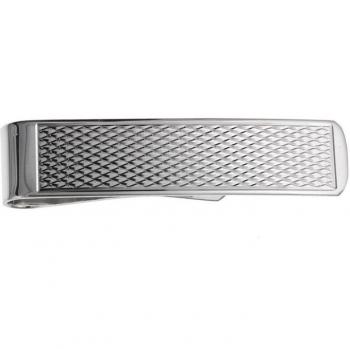 rosarybeads4u Plata de Ley 925 Clip de Dinero Motor Turned SB0056