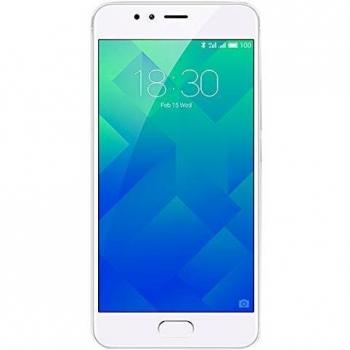 Meizu M5s - Teléfono Inteligente de 5.2 con Octa-Core A53 1.3 GHz, 16 GB de Memoria Interna, 3 GB de RAM y Batería de 3000mAh en Color Plata/Blanco