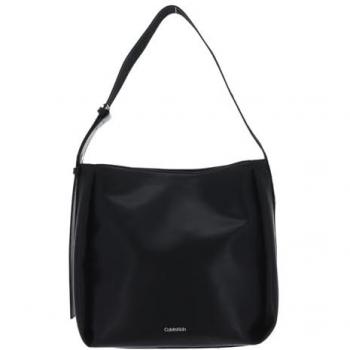 Calvin Klein Gracie Black Polyester Shoulder Bag, Size: ONE SIZE, Adjustable Handle