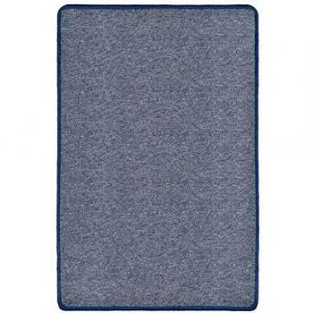vidaXL Alfombra de Nudo 120x180cm Azul Felpudo Decoración para Hogar y Casa