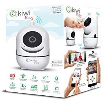 Cámara IP Kiwi de Vigilancia Full HD 1080P - Seguridad Confiable y Fácil Instalación para Monitoreo Doméstico