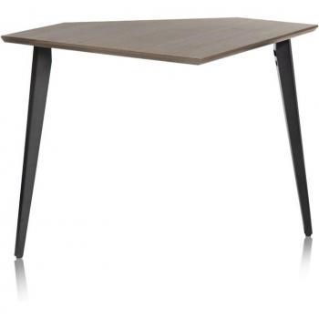 Gator Frameworks Elite Dark Walnut Brown Corner Desk Section