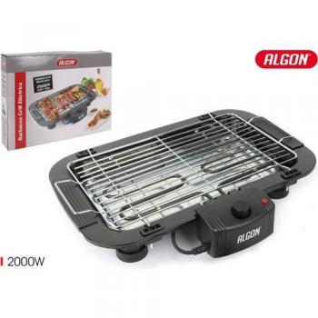 Parrilla Eléctrica Sin Humo 2000W Portátil para Cocina y Barbacoa
