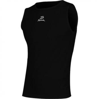 Camiseta de ciclismo sin mangas Spiuk Anatomic para hombre, color negro, talla XXL
