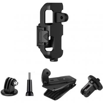 KIWI design dji Osmo Pocket 4-en-1 Soporte para Trípode, Accesorios de Osmo Pocket Kit de Expansión: Marco Protector con Clip de Mochila, Adaptador de Trípode y Adaptador de Tornillo