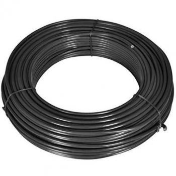 vidaXL Fence Line Wire 80m 2.1/3.1mm Steel Grey Outdoor Fencing Gate Accessory