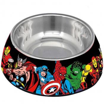 Comedero para Mascotas Marvel Cerdá Talla L, 760 ml, 22 cm de Diámetro Multicolor