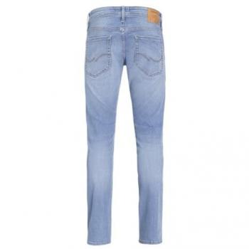 Jack & Jones Glenn Original SQ 330 Slim Fit Jeans for Men - Blue Denim, Size 33/30