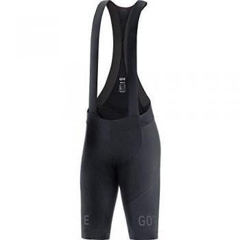 GORE WEAR Long Distance Culote Corto con Tirantes y Badana para Mujer, 42, Negro